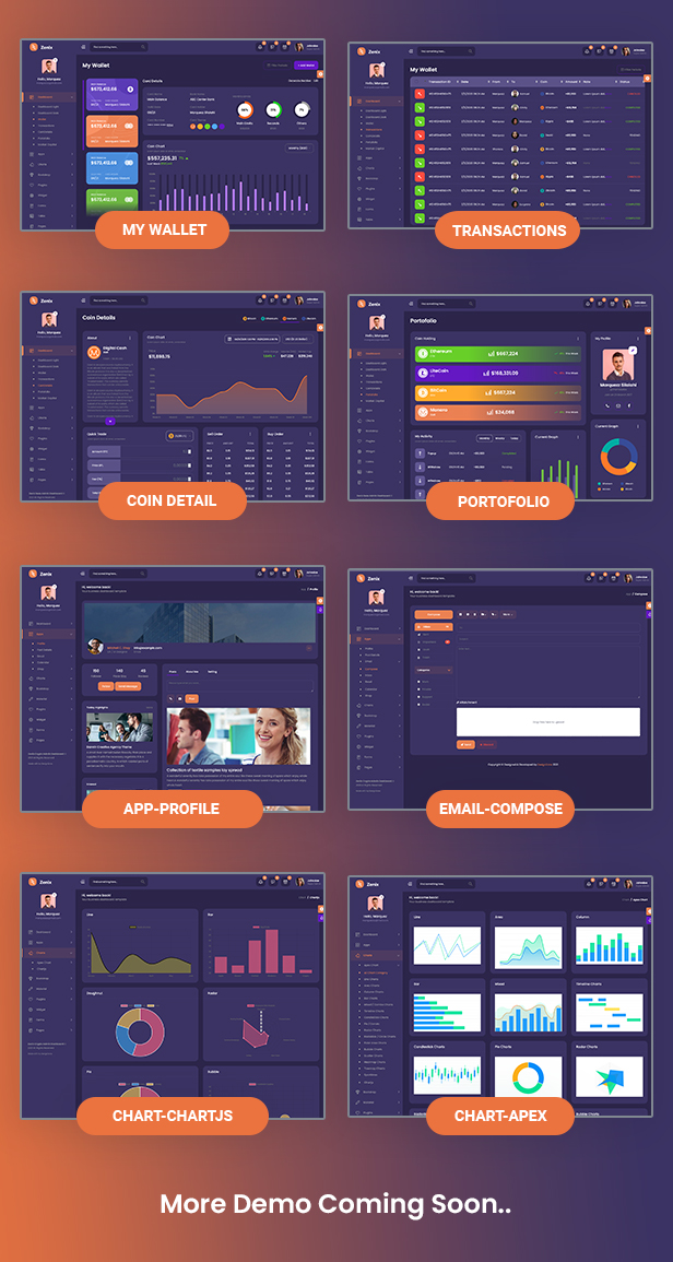 Nulled Zenix Crypto Admin Angular Dashboard Template free download